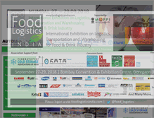 Tablet Screenshot of foodlogisticsindia.com
